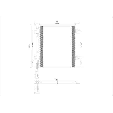 Platinum Hd 2001-2007 International 4200 Series Condenser HDH010022